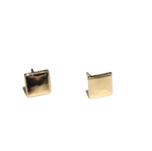 Earrings | Gold Square 8mm Studs FLASH SALE