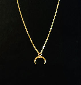 Necklace | Half Caste Moon Necklace (Tori Spellings actual necklace)